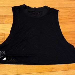 lululemon athletica Black Muscle Tee